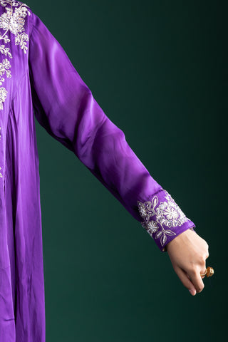 Flowy Imperial Amethyst Kaftan
