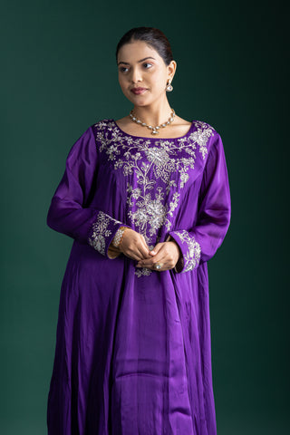 Flowy Imperial Amethyst Kaftan
