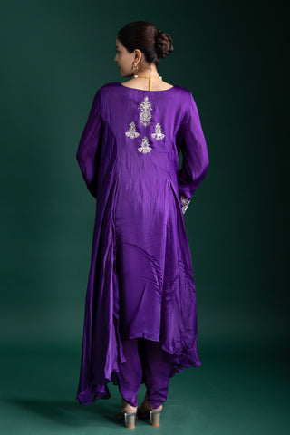 Flowy Imperial Amethyst Kaftan