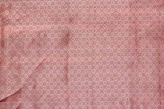 Majestic Vermilion Flame Saree