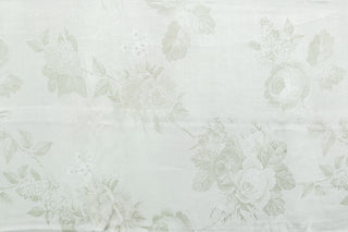 Chic Mint Green Floral Saree