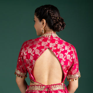 Vibrant Fuchsia Lehenga