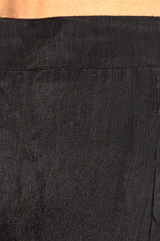 Black Floral Printed Sharara Set