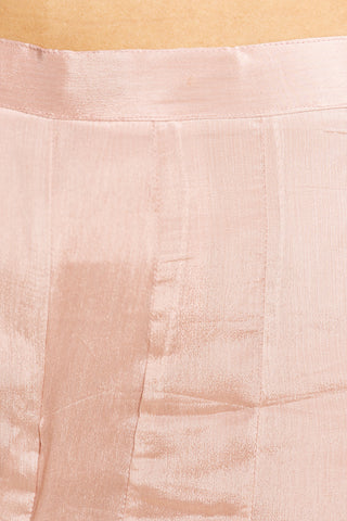 Soft Blush Pink Embroidered Kurta Sharara Set