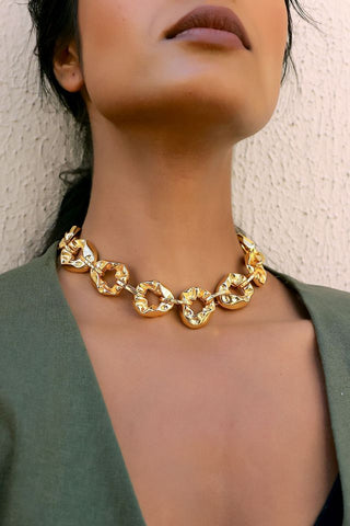 Pebble Molten Necklace
