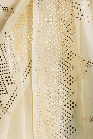 Classic Champagne Gold Saree