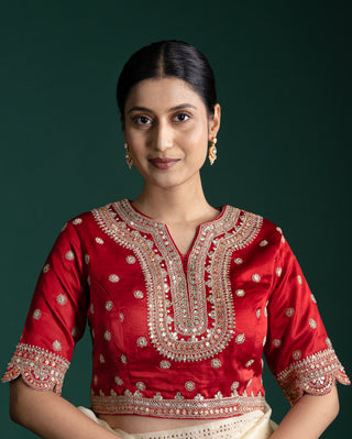 Classic Champagne Gold Saree