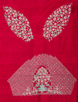 Regal Scarlet Red Lehenga