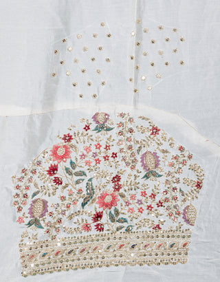 Blush Champagne Ivory Lehenga