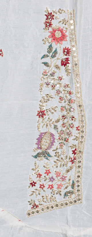 Blush Champagne Ivory Lehenga