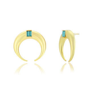 Copa Moon earrings (Emerald)