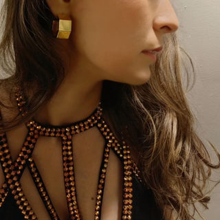 Cayla Chunky Hoops