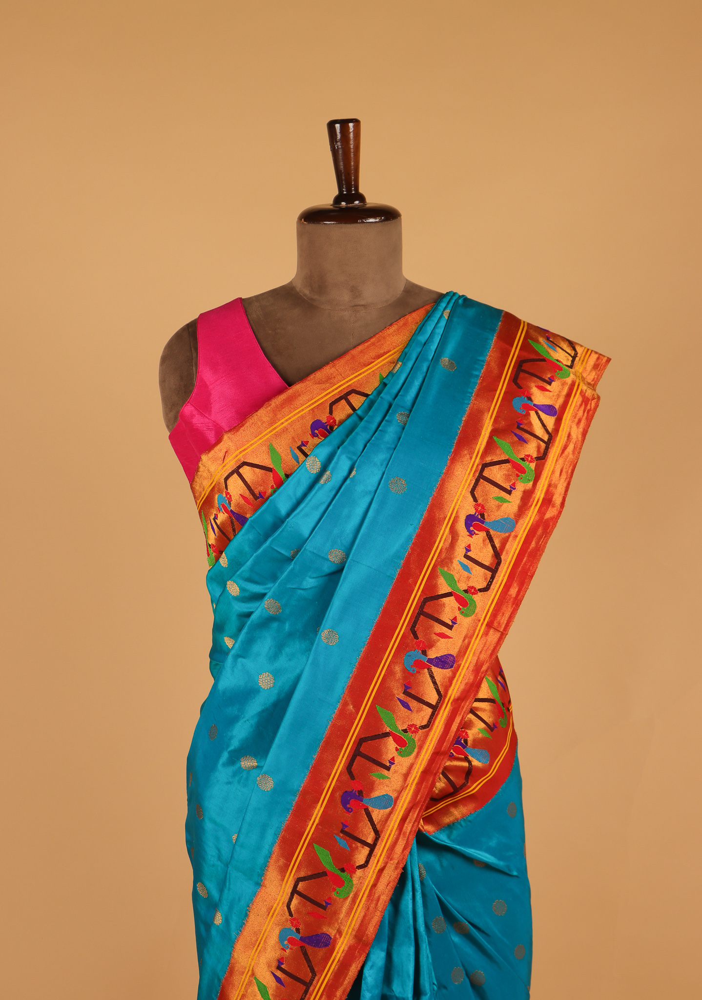 New Paithani Sarees With Peacock Pallu For Weddings-totobed.com.vn